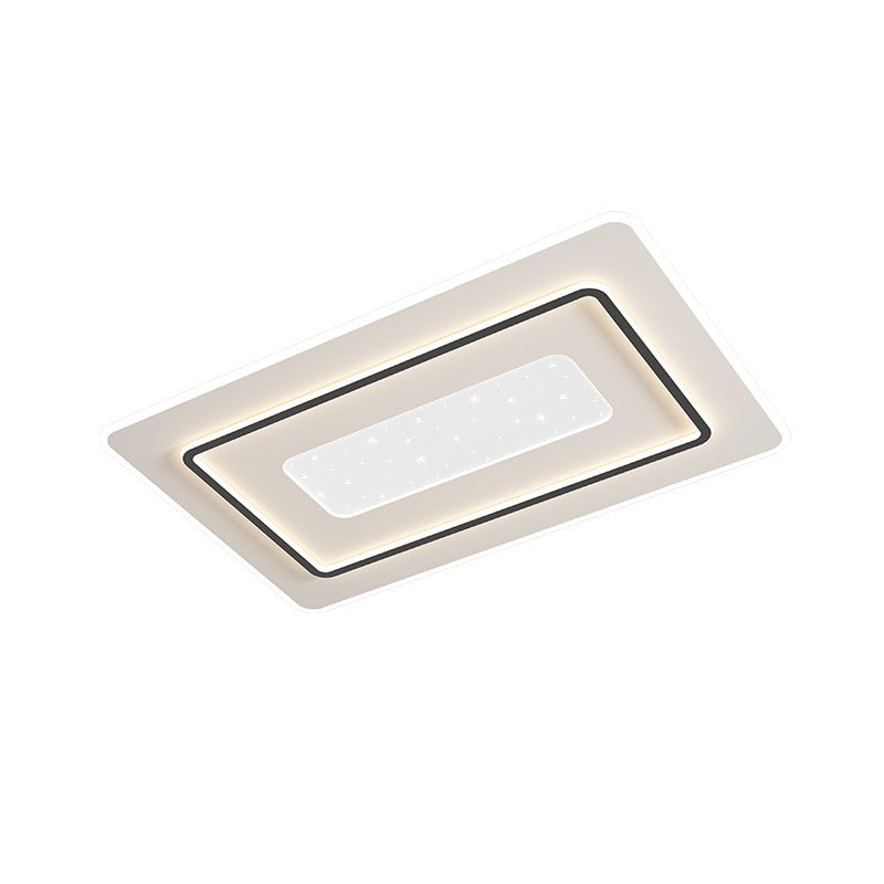 Rectangle Minimalist Acrylic LED Ceiling Light For Living Room, Bedroom