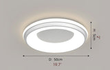 Modern Dimmable LED Ceiling Lamp For Living Room, Bedroom