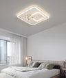 Rhomboid Minimalist Acrylic LED Ceiling Light For Living Room, Bedroom