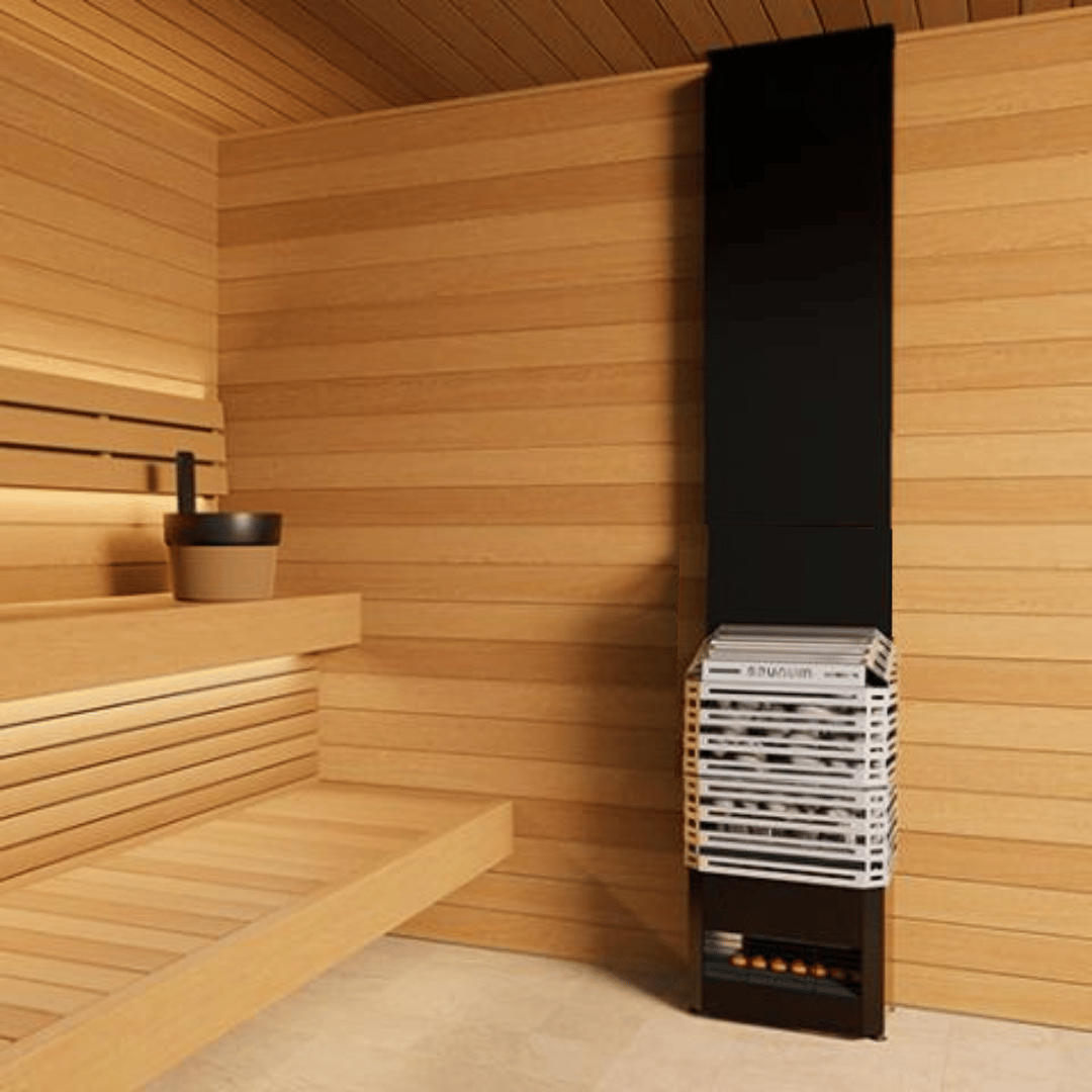 Saunum 4.8kW Electric Sauna Heater w/ Heat Equalizer | AIR 5