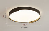 Modern Round LED Ceiling Light for Living Room, Dining Room, Study