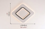 Square LED Celling Light for Living Room, Study, Bedroom, Wardrobe