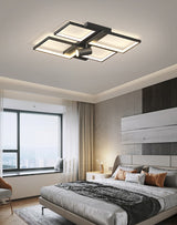 Modern Square LED Ceiling Light for Bedroom, Living Room