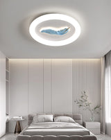 Modern Round LED Ceiling Light For Living Room, Dining Room