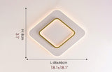 Square LED Celling Light for Living Room, Study, Bedroom, Wardrobe