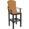 LuxCraft Bar Height Poly Adirondack Arm Chair