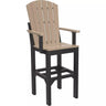 LuxCraft Bar Height Poly Adirondack Arm Chair