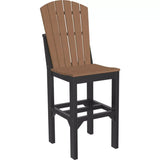 LuxCraft Bar Height Poly Adirondack Side Chair