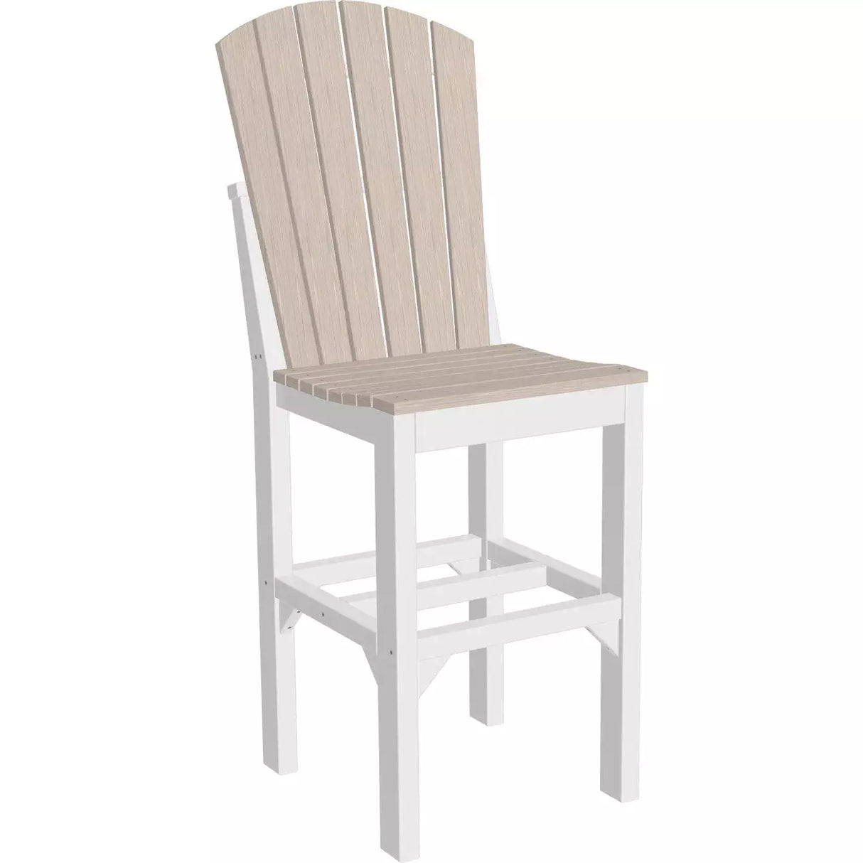 LuxCraft Bar Height Poly Adirondack Side Chair