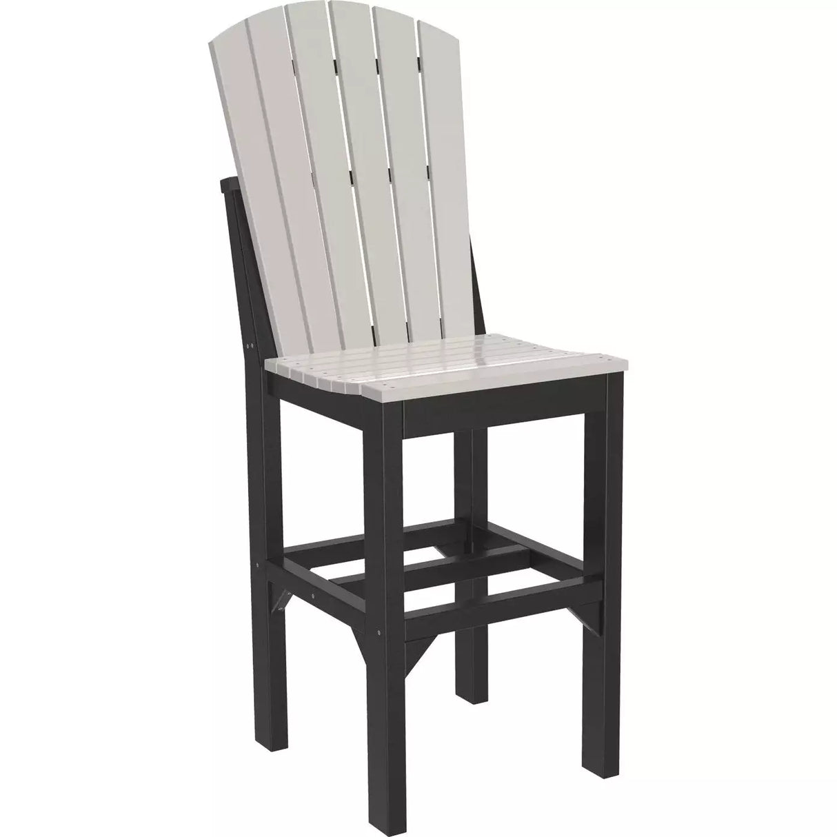 LuxCraft Bar Height Poly Adirondack Side Chair