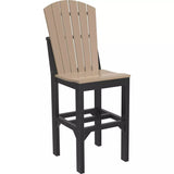 LuxCraft Bar Height Poly Adirondack Side Chair