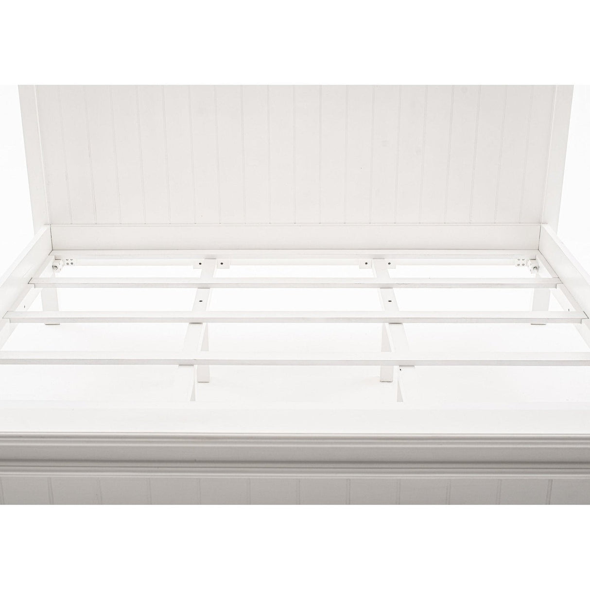 NovaSolo Halifax King Size Bed White BKU001