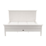 NovaSolo Halifax King Size Bed White BKU001