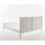 NovaSolo Halifax King Size Bed White BKU001