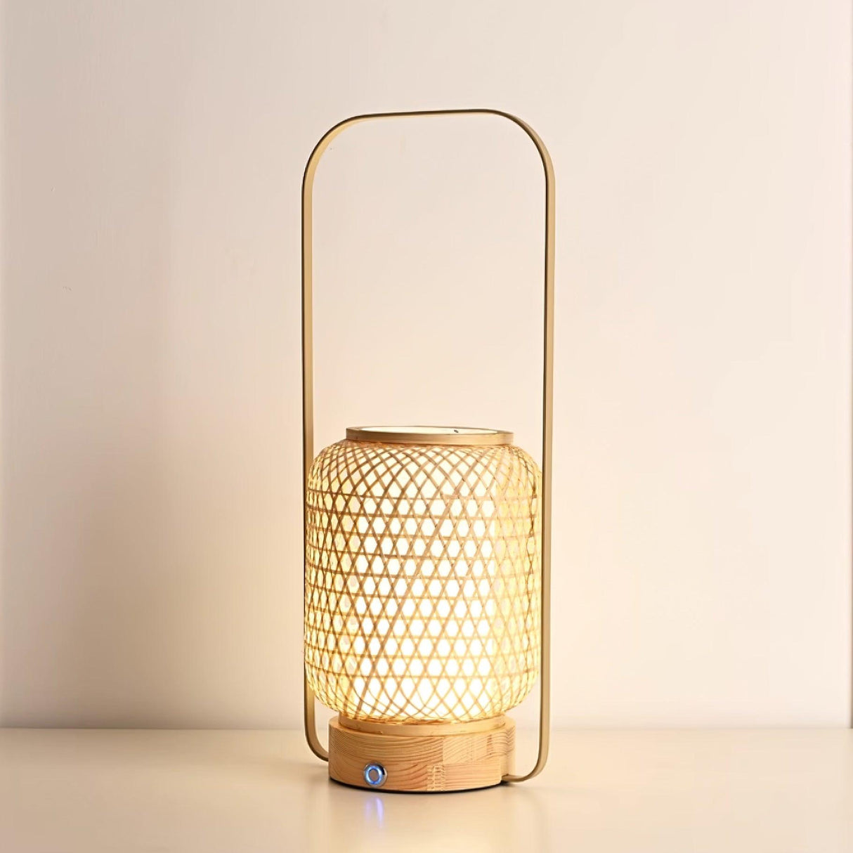 Bamboo Lantern Table Lamp