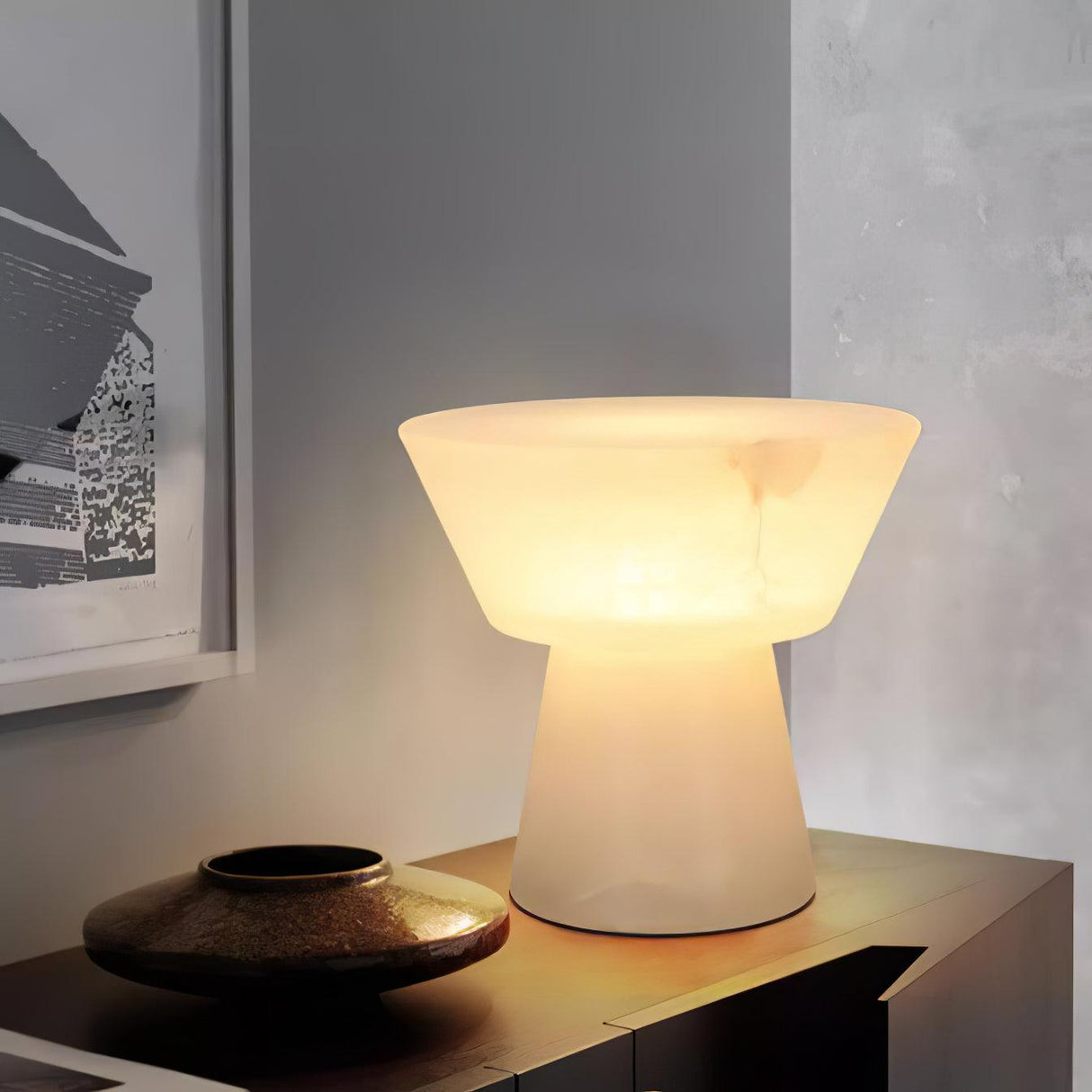 Marble Table Lamp