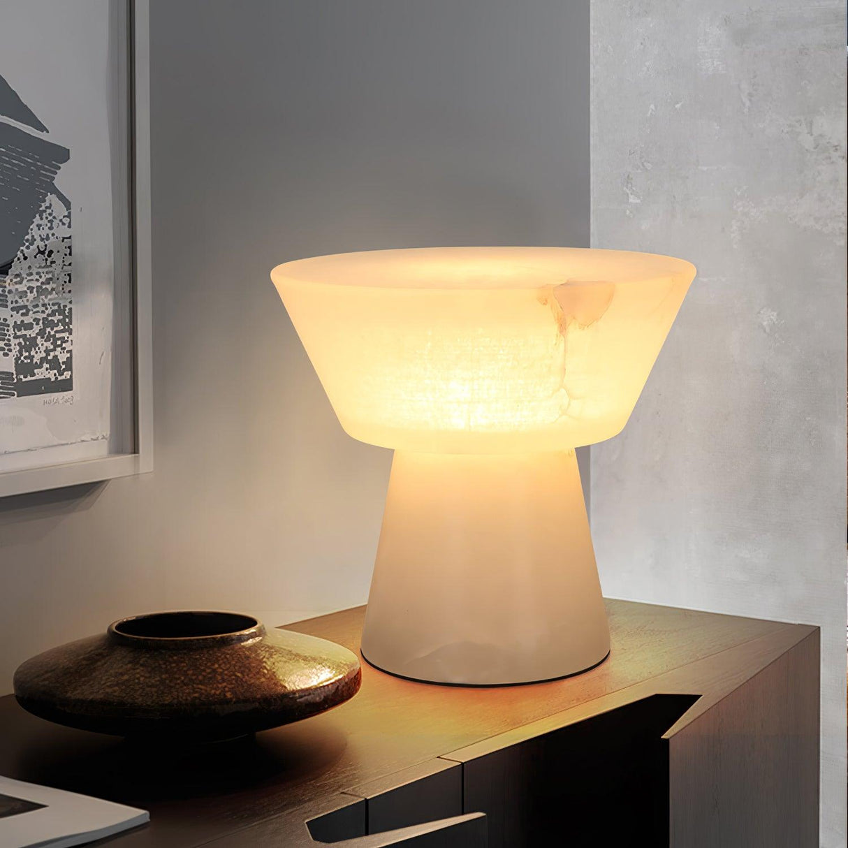 Marble Table Lamp