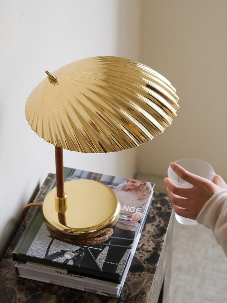 Brass Shell Table Lamp