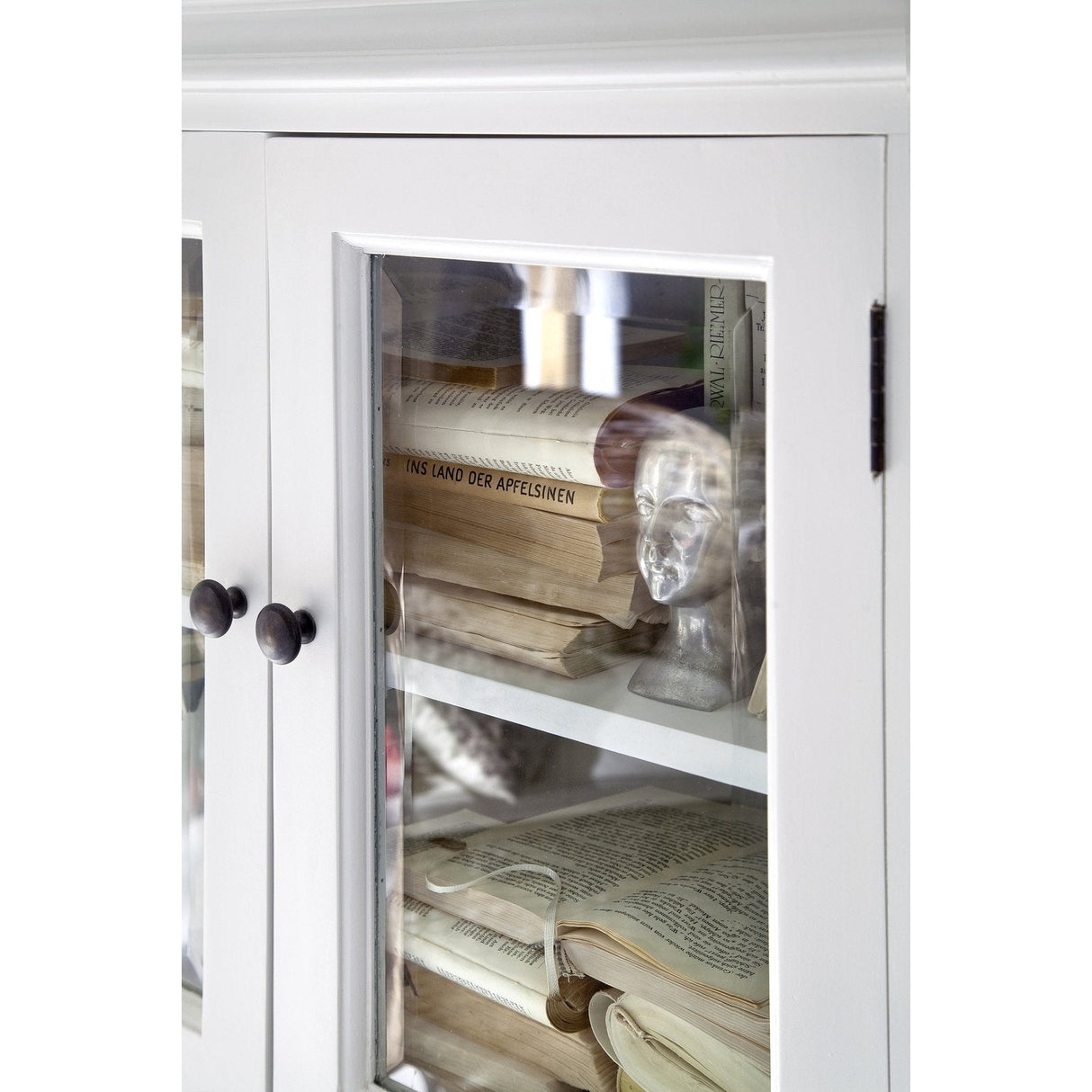 NovaSolo Halifax 2 Level Pantry White CA609