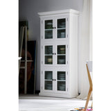 NovaSolo Halifax 3 Level Pantry Storage Cabinet White CA610