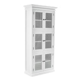 NovaSolo Halifax 3 Level Pantry Storage Cabinet White CA610