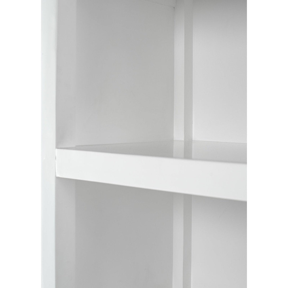 NovaSolo Halifax Bookcase with 5 Shelves in Classic White CA634