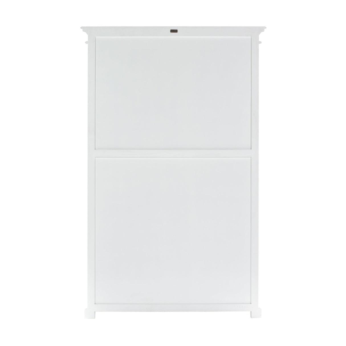 NovaSolo Halifax Bookcase with 5 Shelves in Classic White CA634