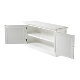 NovaSolo Halifax Single-Bay Hutch Cabinet In Classic White CA637