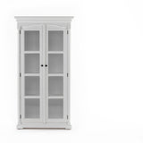 NovaSolo Provence Double Vitrine in Classic White CA640