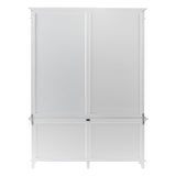 NovaSolo Skansen Double-Bay Hutch Unit in Classic White CA643