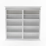 NovaSolo Skansen Double-Bay Hutch Unit in Classic White CA643