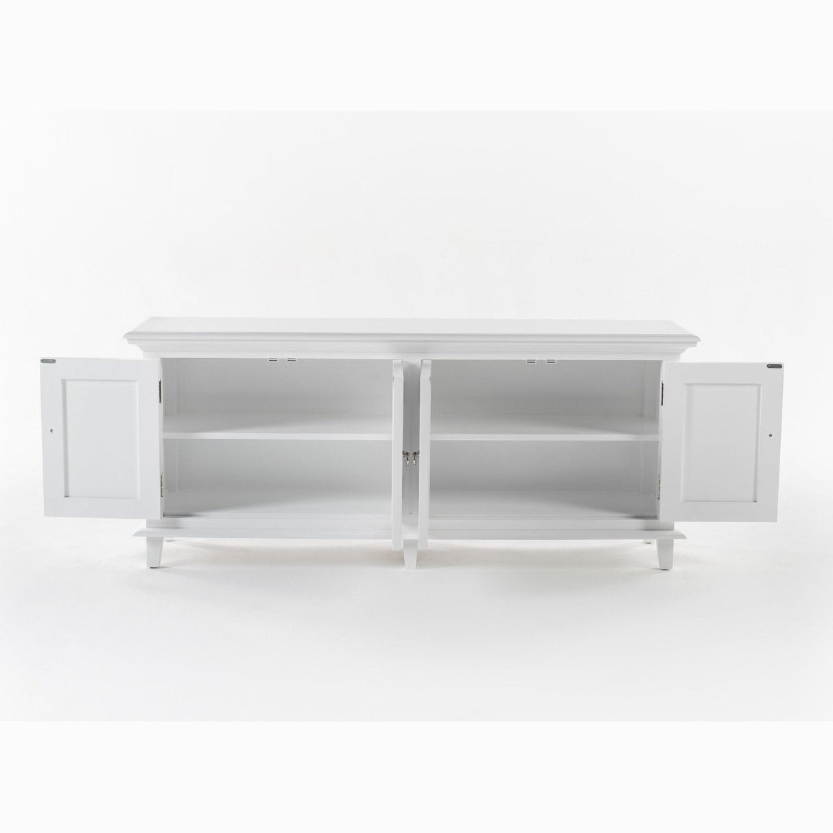 NovaSolo Skansen Double-Bay Hutch Unit in Classic White CA643