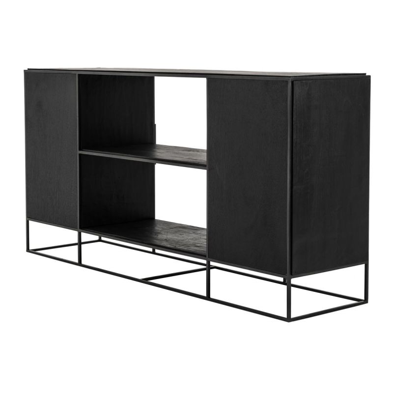 NovaSolo Rustika Sideboard 2 Doors Open Shelving Two-tone CPP 19006