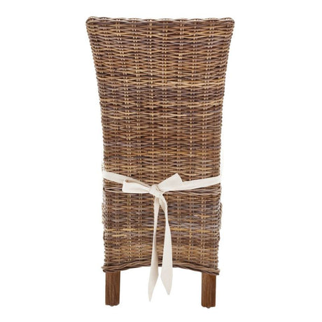 NovaSolo Wickerworks Salsa Dining Chair Natural Honey (Set of 2) CR13