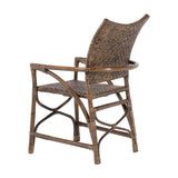 NovaSolo Wickerworks Countess Chair, Rustic - (Set of 2) CR49