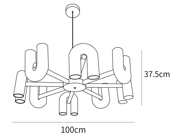 Modularis Chandelier