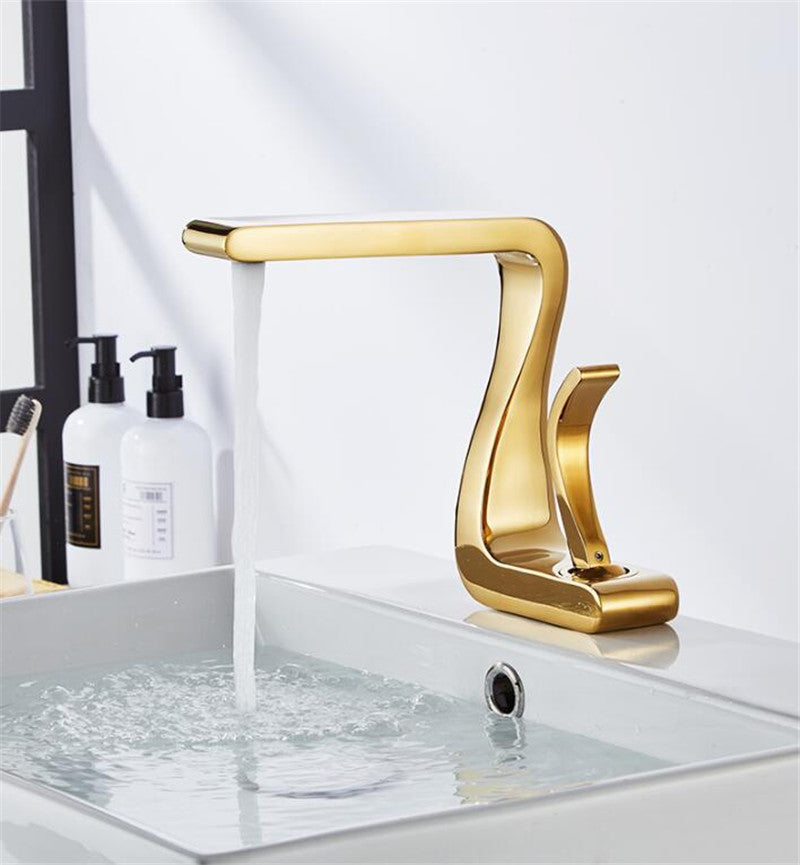 Valencia - Modern Curved Basin Faucet