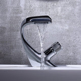 Felton - Modern Curved Bathroom Faucet