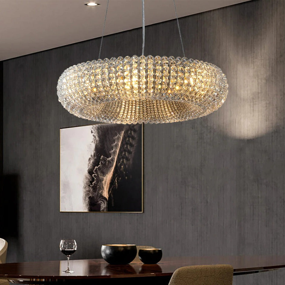 Designer Glass Crystal Chandelier