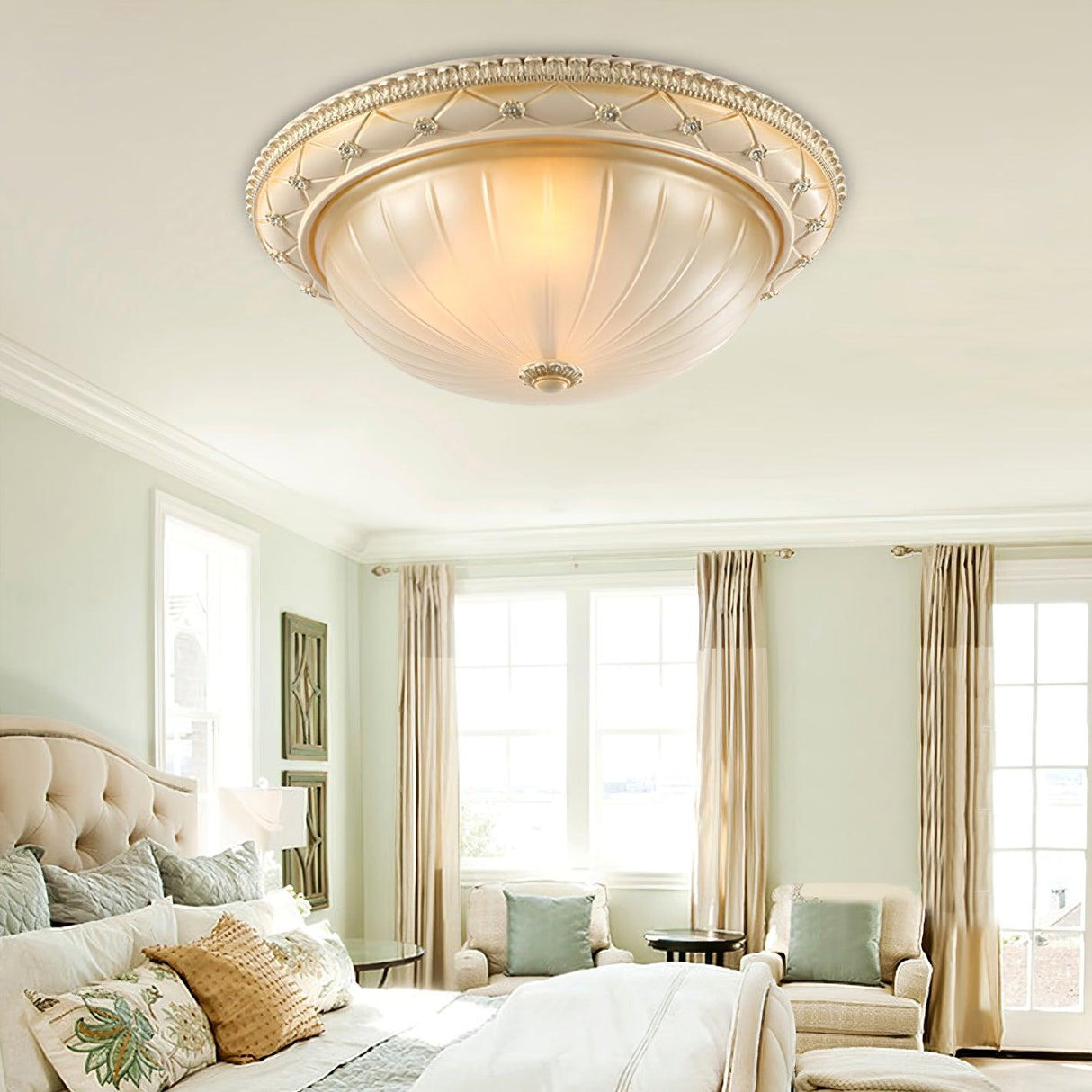 Essentials Flush Ceiling Light