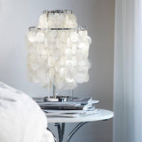 Round Shell Table Lamp