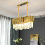 Faulkner - Modern Glass Crystal Chandelier