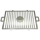 Tagwood BBQ Table Top Warming Brazier | Stainless steel and Acacia wood  | BBQ07SS