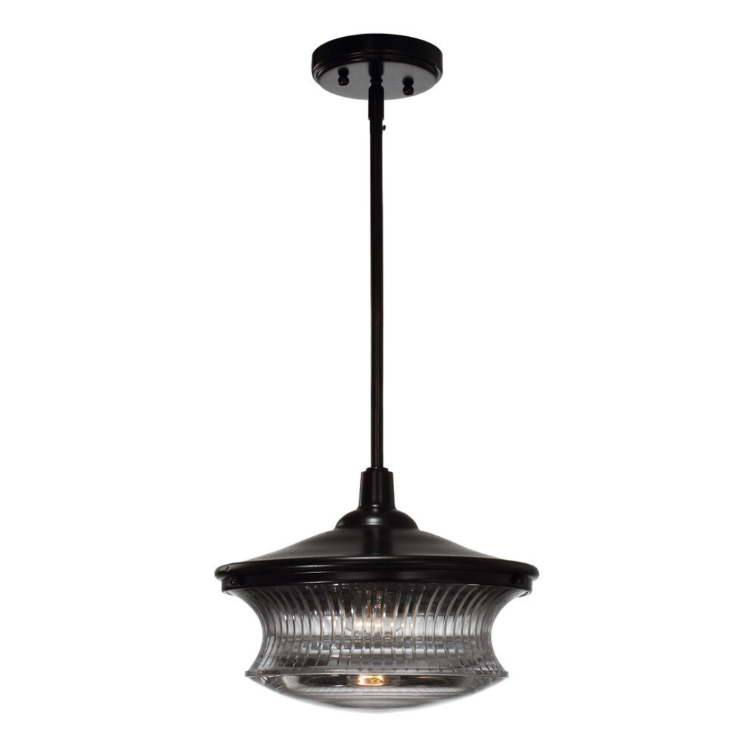 Zeev Lighting Magister 1 Light 12 inch Dark Bronze Pendant Ceiling Light