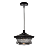 Zeev Lighting Magister 1 Light 12 inch Dark Bronze Pendant Ceiling Light