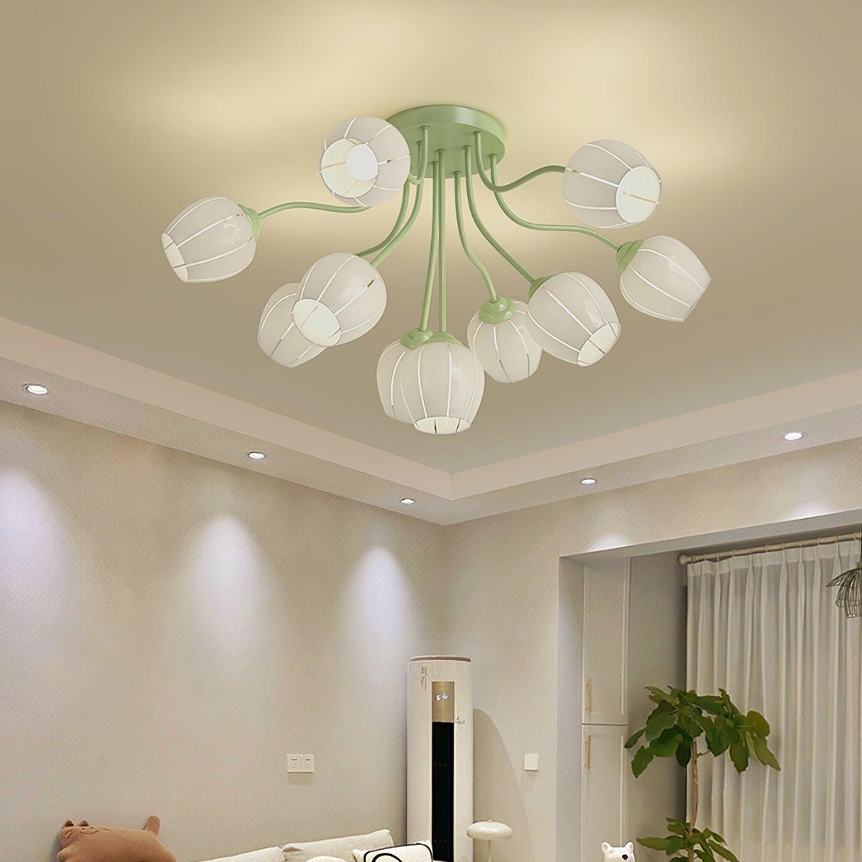 Garden Flower Ceiling Lamp