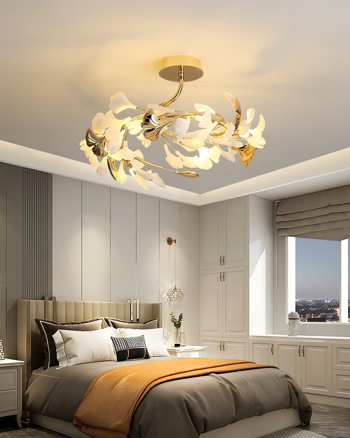 Gingko Rotating Ceiling Lamp