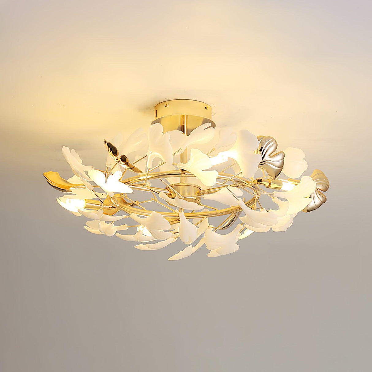 Gingko Rotating Ceiling Lamp