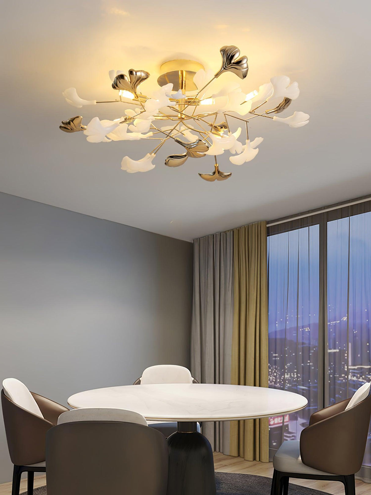 Gingko Rotating Ceiling Lamp