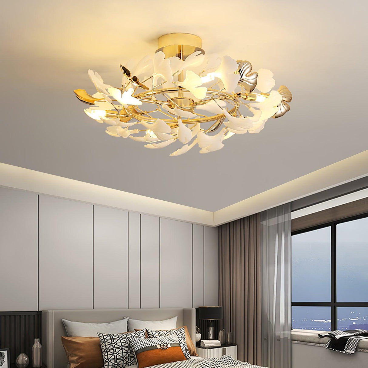 Gingko Rotating Ceiling Lamp